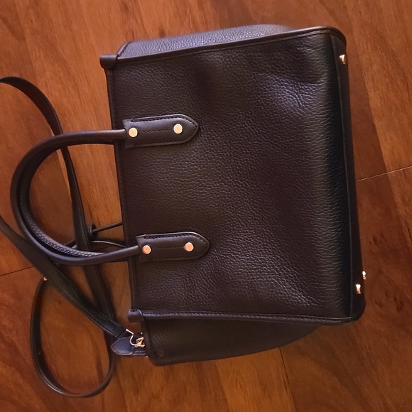 Kate Spade Black Leather Small Satchel - Picture 3 of 5